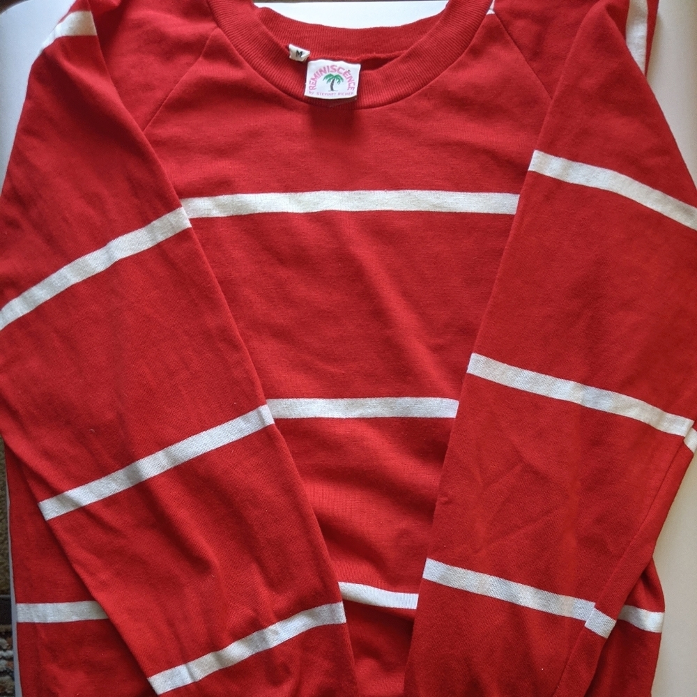 vintage Reminiscence cotton striped sweater